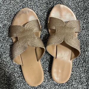 Gold Sandals